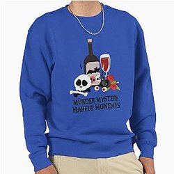 Bailey Sarian Murder Makeup Mystery Mondays Sweatshirt