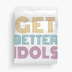 Get better idols with Bailey Sarian Duvet Cover