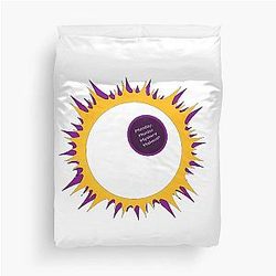 Monday murder mystery and makeup - Bailey Sarian Duvet Cover