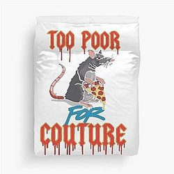 Too poor for couture - Bailey Sarian Suspish Duvet Cover