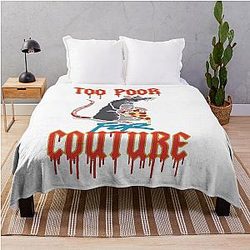 Too Poor for Couture - Bailey Sarian Suspicious Throw Blanket