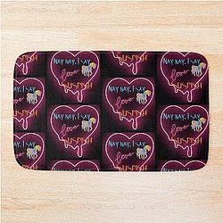 Bailey Sarian - Suspicious - Unicorn Bath Mat