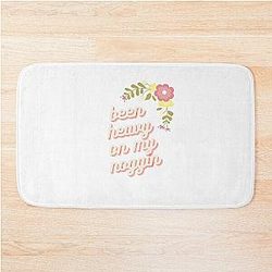Been heavy on my head - Bailey Sarian Suspish Bath Mat