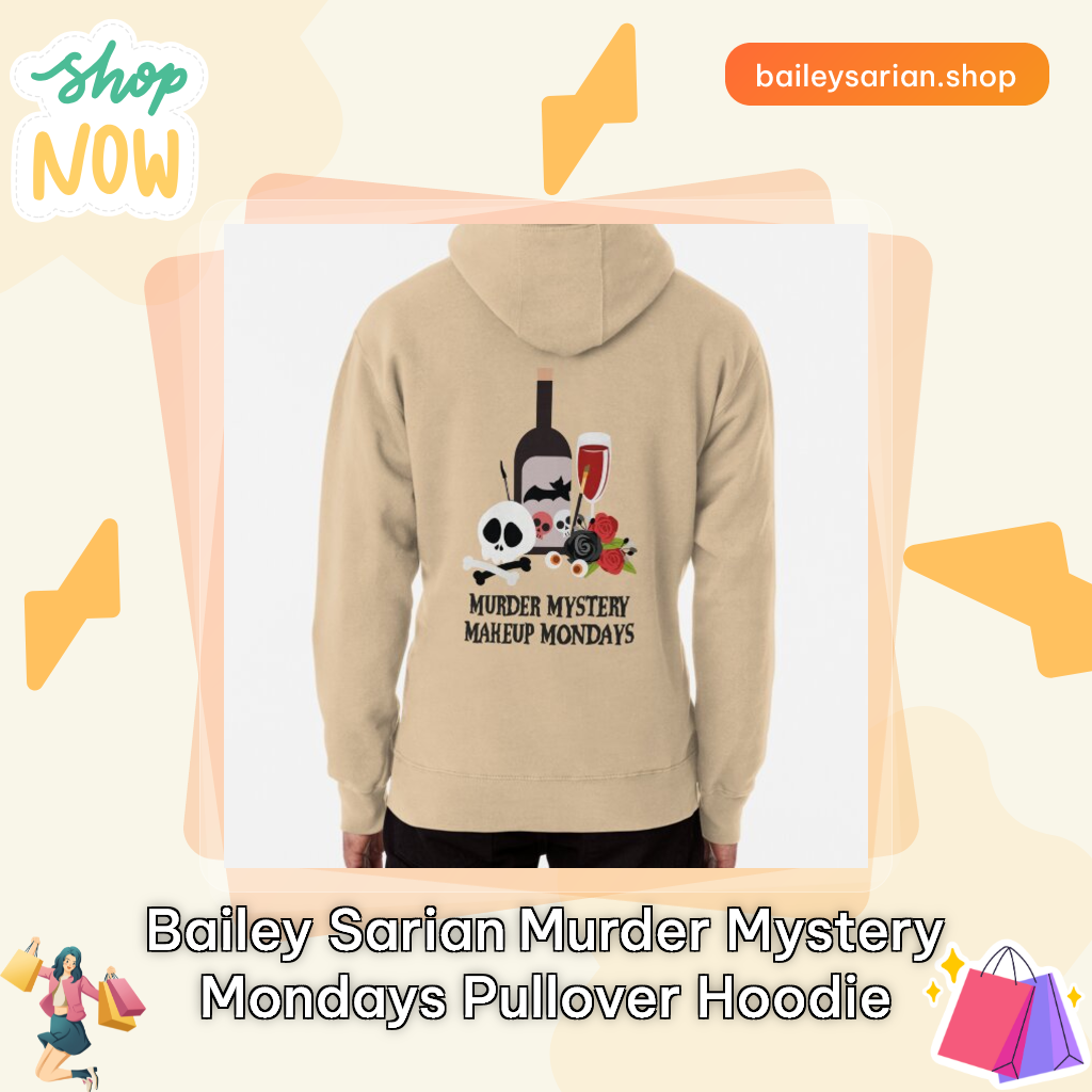 Bailey Sarian Murder Mystery Mondays Pullover Hoodie