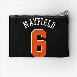 Baker Mayfield Zipper Pouch
