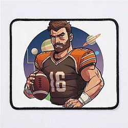 Cartoon Baker Mayfield Mouse Pad