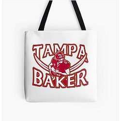 Baker Mayfield Tampa Youth Short Sleeve T-Shirt All Over Print Tote Bag