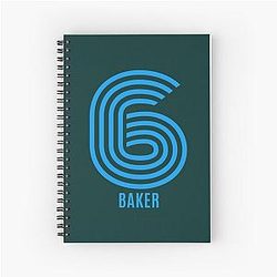 Baker Mayfield Spiral Notebook