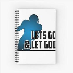Baker Mayfield Quote Spiral Notebook