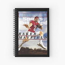 Baker Mayfield Sports Illustrated Notebook