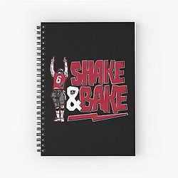 Tampa Bay Buccaneers Baker Mayfield Shake And Bake Spiral Notebook