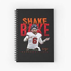 Baker Mayfield Shake Bake Spiral Notebook