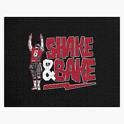 Tampa Bay Buccaneers Baker Mayfield Shake and Bake Jigsaw Puzzle