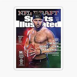 Baker Mayfield 2018 NFL Draft T-Shirt sticker