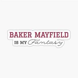 Baker Mayfield Tampa Bay Buccaneers Fantasy Football NFL Sticker
