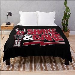Tampa Bay Buccaneers Baker Mayfield Shake and Bake Throw Blanket