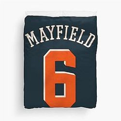 Baker Mayfield Duvet Cover