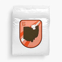 Baker Mayfield Cleveland Duvet Cover