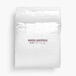 Baker Mayfield Tampa Bay Buccaneers Fantasy Football NFL Duvet Cover