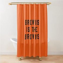 Baker Mayfield quote shower curtain