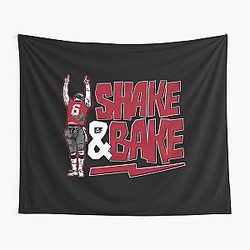 Tampa Bay Buccaneers Baker Mayfield Shake And Bake Tapestry