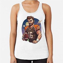 Baker Mayfield Type Racerback Tank Top