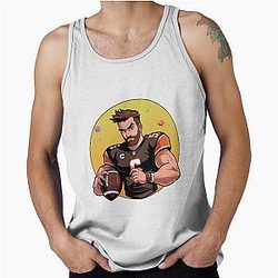 Cartoon Baker Mayfield Tank Top