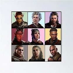 Baldur's Gate 3 - Companion Poster