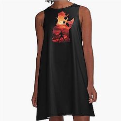 Baldur's Gate 3 - Karlach Negative Illusion A-Line Dress