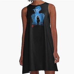 Baldur's Gate 3 - Minthara *Negative* A-Line Dress