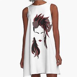 Karlach - Baldur's Gate 3 A-Line Dress