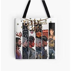 Baldur's Gate 3 DnD T-shirt All Over Print Tote Bag