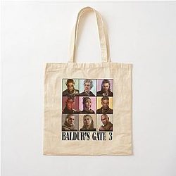 Baldur's Gate Companions Cotton Tote Bag