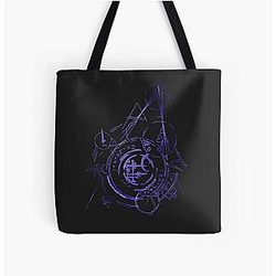Waypoint Portal Baldur's Gate All Over Print Tote Bag