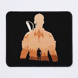 Baldurs Gate 3 - Wyll Negative Illusion Mouse Pad