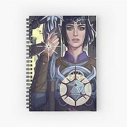 Shadowheart Baldur's Gate 3 Spiral Notebook