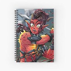 Baldur's Gate 3 Spiral Notebook