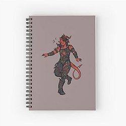 Baldur's Gate Wyll Spiral Notebook
