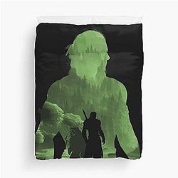 Baldurs Gate 3 - Halsin Negative Illusion Duvet Cover