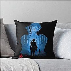 Baldur's Gate 3 Minthara Negative Illusion Throw Pillow