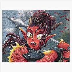 Baldur's Gate 3 - Karlach Jigsaw Puzzle