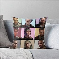 Baldur's Gate 3 - Companion Throw Pillow