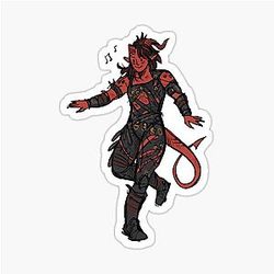 Baldur's Gate Wyll Sticker