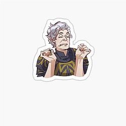 Astarion - BG Game Baldur's Gate Astarion Classic Sticker