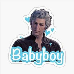 Astarion Baby Boy baldur's gate 3 Sticker