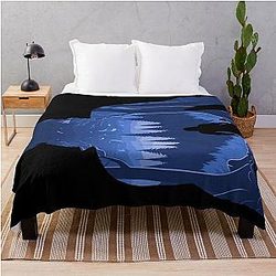 Baldur's Gate 3 - Gale Negative Illusion Throw Blanket