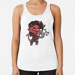 Karlach Baldur's Gate Racerback Tank Top