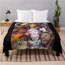 Baldur's Gate 3 Throw Blanket