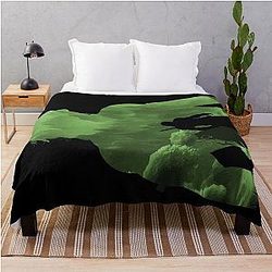 Baldur's Gate 3 - Halsin Negative Illusion Throw Blanket
