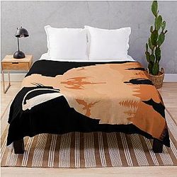 Baldur's Gate 3 - Wyll Negative Illusion Throw Blanket